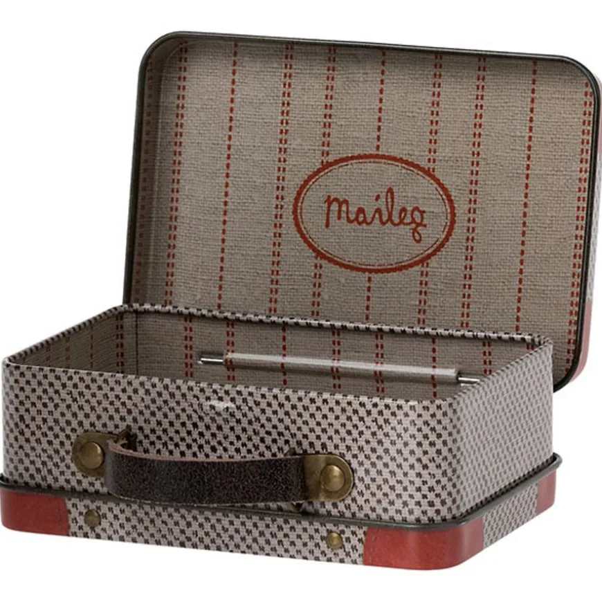 Maileg Metalen Koffer Grey Travel