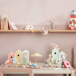 Maileg Moeder Muis In Strandcabine