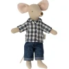 Maileg Vader Muis - Jeans