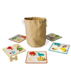 Memory Spel - Voelspel Vormen - Janod