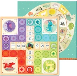 Mens Erger Je Niet Of Ganzenbord Ludo & Co Junior - Djeco