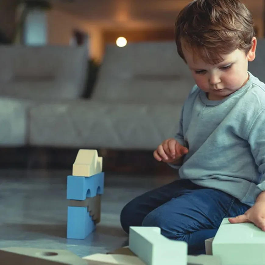 Moes Play Foam Puzzel Blokken Sky