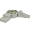 Moje Foam Speelset + Ballenbad 90X30 - Light Grey