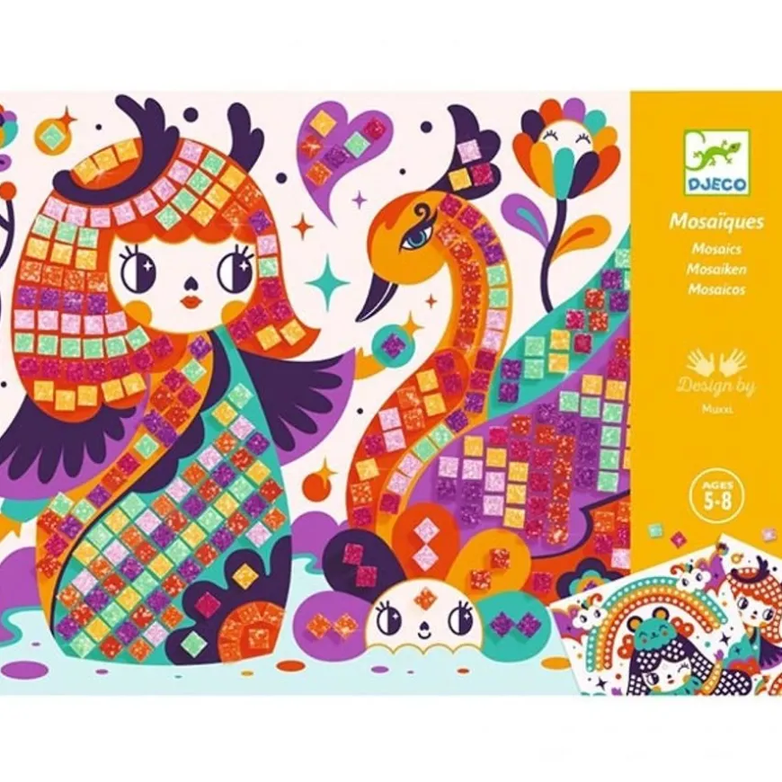Mozaiek Kokeshi 5-8Jr - Djeco