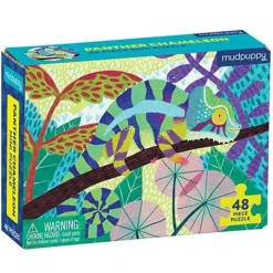 Mudpuppy Mini Puzzel Kameleon 48St