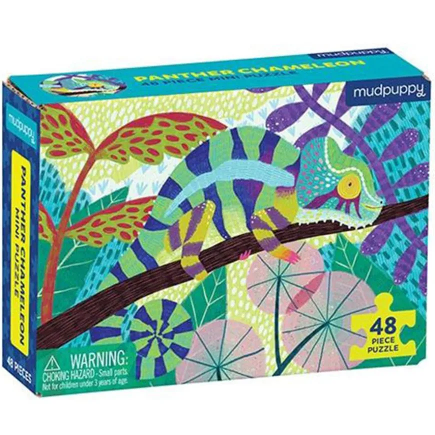 Mudpuppy Mini Puzzel Kameleon 48St