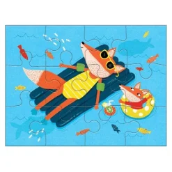 Mudpuppy 4 Puzzels Vier Seizoenen 4-6-9-12St