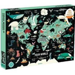 Mudpuppy Puzzel Your World 1000 Stukjes