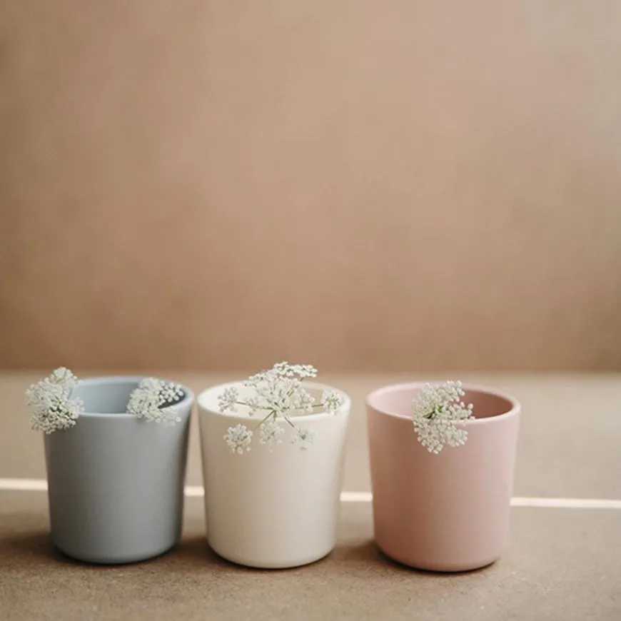 Mushie Drinkbekers Set Van 2 - Blush