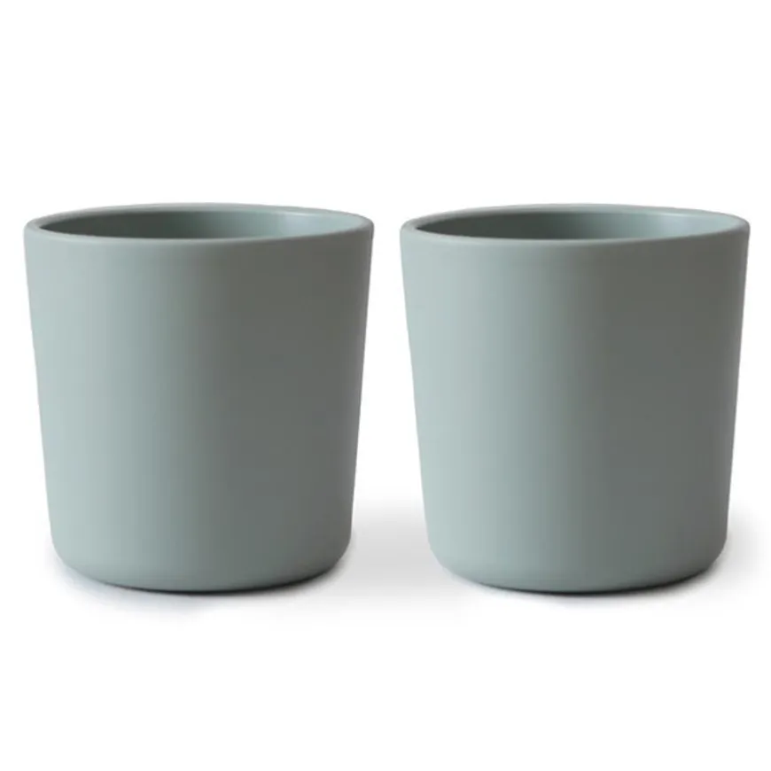 Mushie Drinkbekers Set Van 2 - Sage