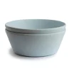 Mushie Ronde Kommen Set Van 2 - Powder Blue