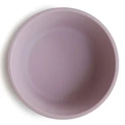 Mushie Siliconen Kom Met Zuignap Soft Lilac