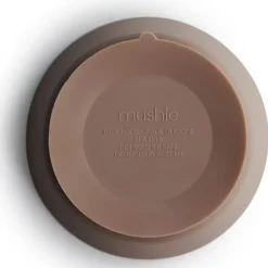 Mushie Siliconen Kom Met Zuignap Natural