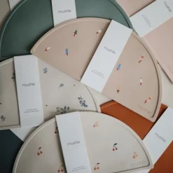 Mushie Siliconen Placemat Blush