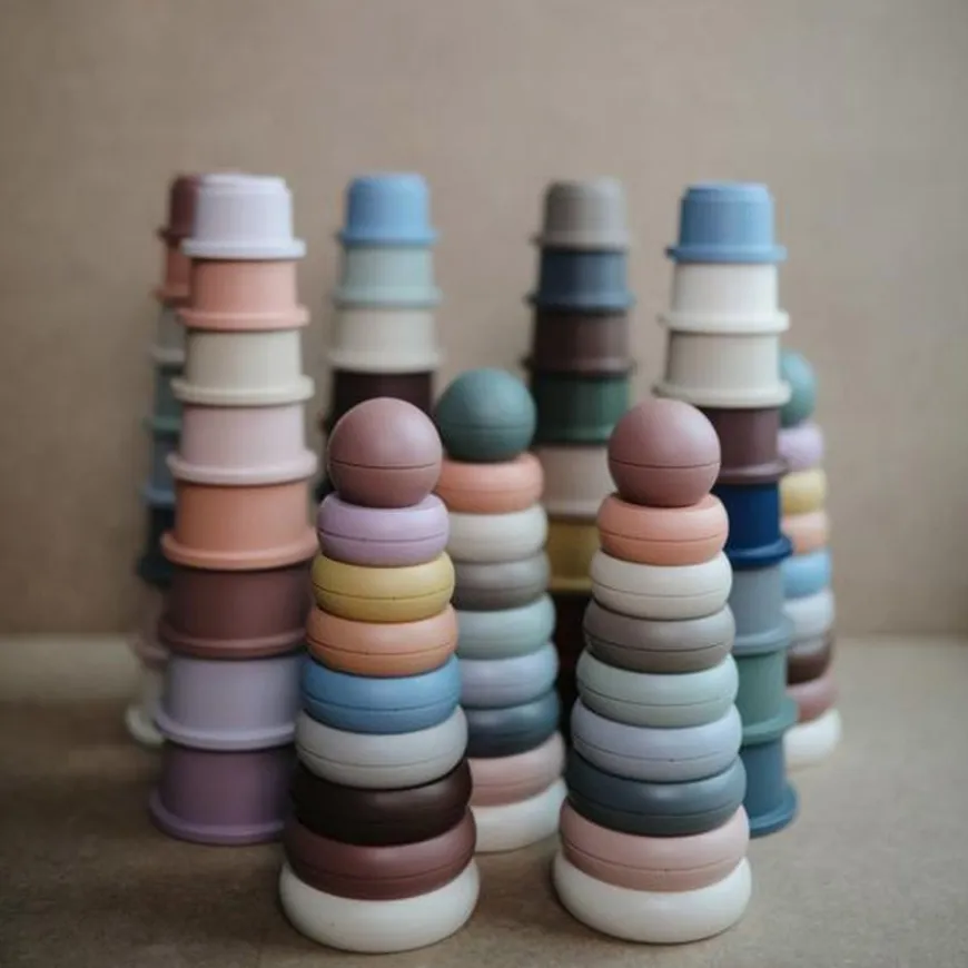 Mushie Stapeltoren - Ringtoren Rustic