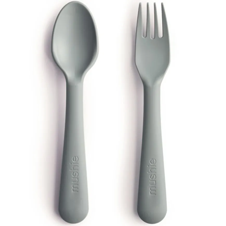 Mushie Vork En Lepel - Sage