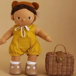 Olli Ella Dinkum Dolls Toaty Trunk Poppenkoffertje Natural