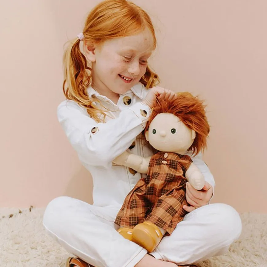 Olli Ella Dinkum Doll Travel Togs Reiskoffer Apricot