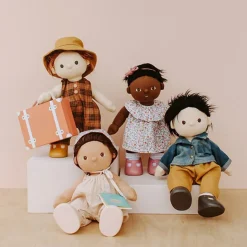 Olli Ella Dinkum Doll Travel Togs Reiskoffer Sage