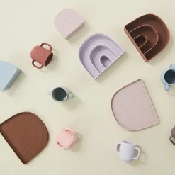 Oyoy Rainbow Bord En Kom Caramel / Lavender