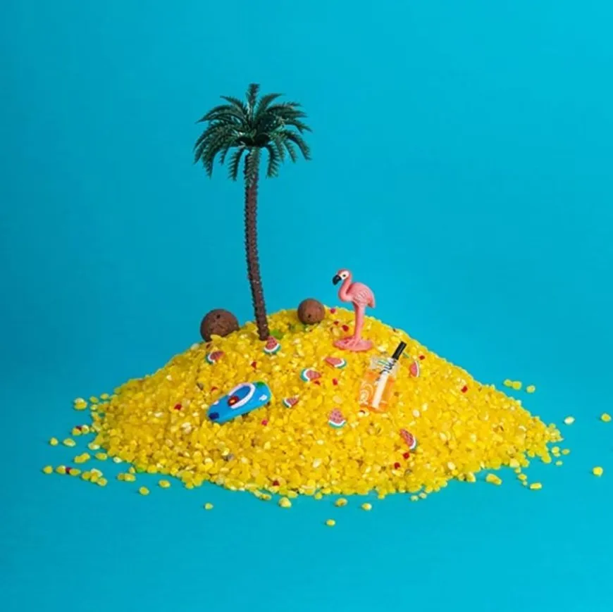 Petit Boum Sensorische Fles - Flamingo