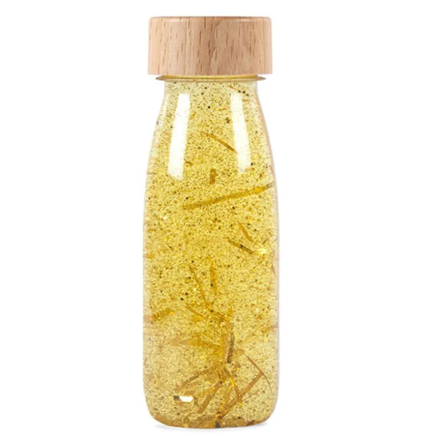 Petit Boum Sensorische Fles - Gold