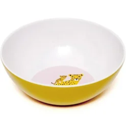 Petit Monkey - Melamine Kom - Luipaard - Orchid