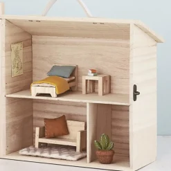 Poppenhuis Slaapkamer Eenpersoonsbed - Olli Ella