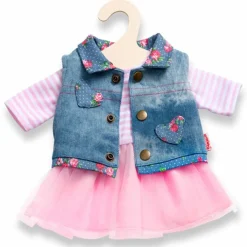 Poppenjurk Met Jeansjas - Heless