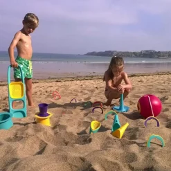 Quut Triplet Deep Blue 4-In-1 Strandspeelgoed