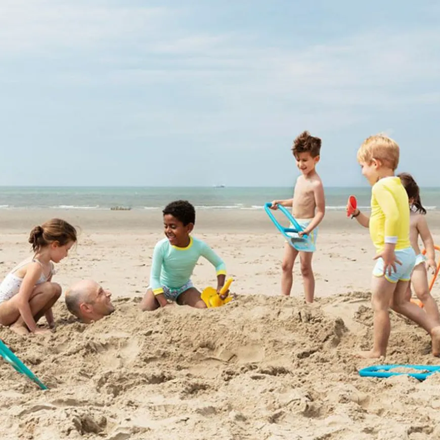 Quut Triplet Mellow Yellow 4-In-1 Strandspeelgoed