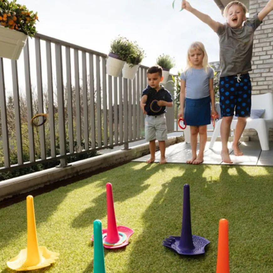 Quut Triplet Mellow Yellow 4-In-1 Strandspeelgoed