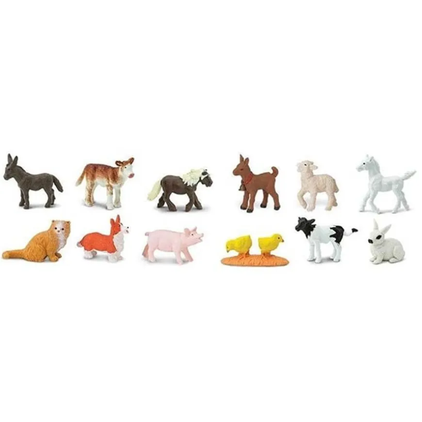 Speelgoed Boerderijdieren Babydieren Safari Ltd