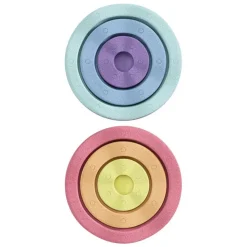 Stapelstein Inside Rainbow Pastel Set Van 6
