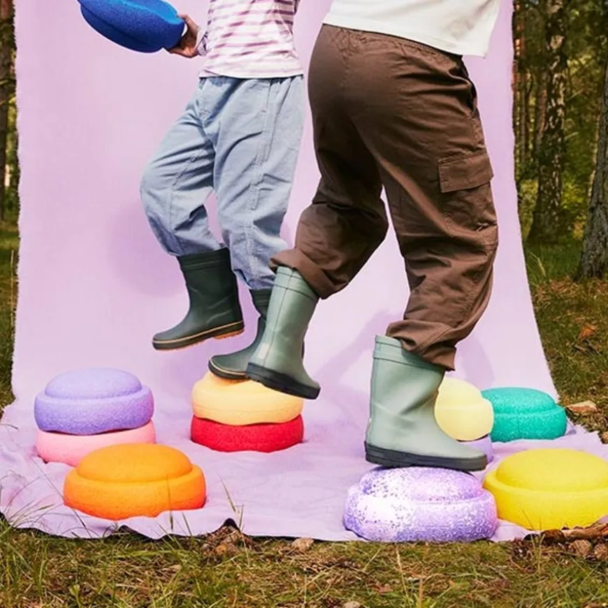 Stapelstein Special Rainbow Classic 6 + 1 Gratis Fusion Steen