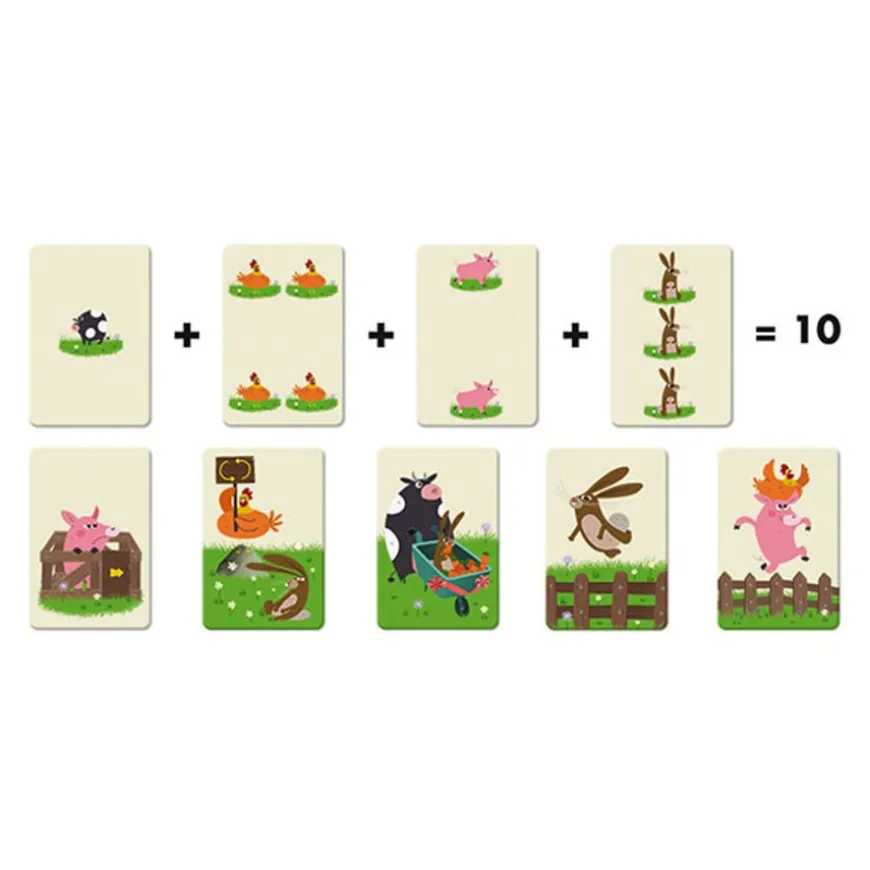 Strategiespel - Top 10 - Rekenspel - Janod +5Jr