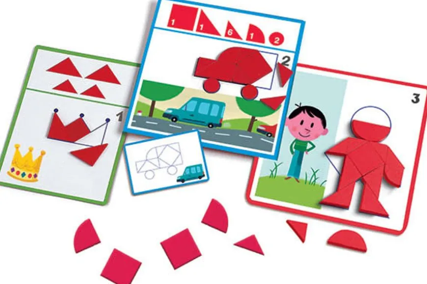 Tangram - Vormen - Eduludo - Djeco
