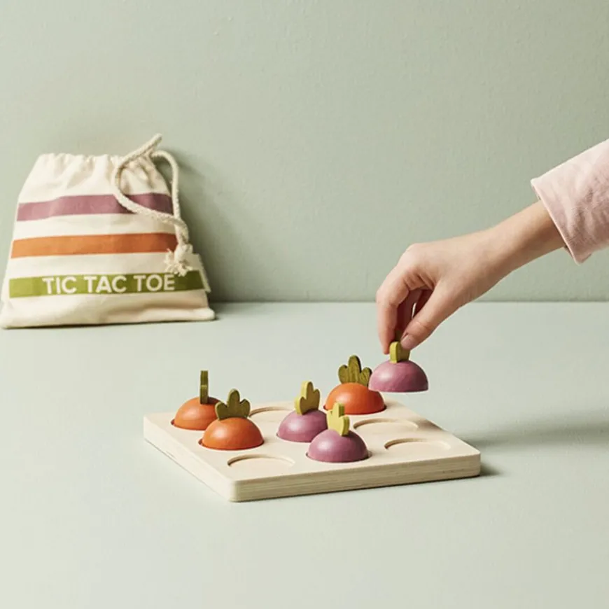 Tic Tac Toe - Drie Op Een Rij Veggie Kids Concept