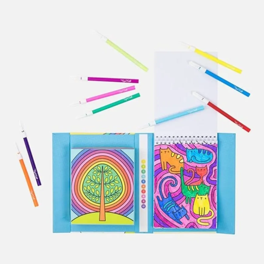 Tiger Tribe Kleuren Op Nummer Rainbow Garden