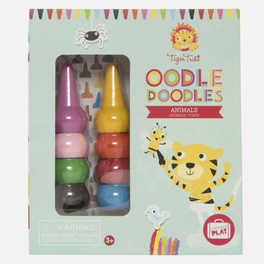 Tiger Tribe Oodle Doodles Krijtjes Dieren