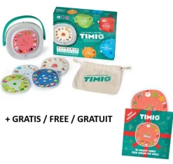 Timio Audio- En Muziekspeler + Gratis Kerst Disk