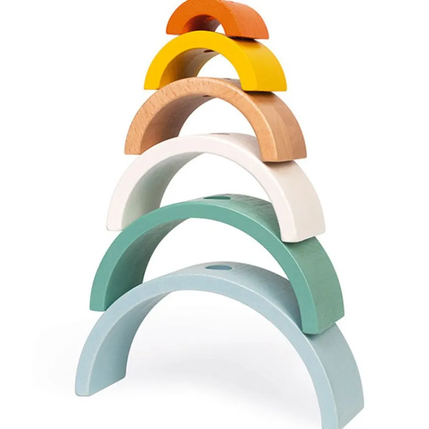 Trekdier Regenboog Schildpad Sweet Cocoon - Janod