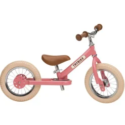 Trybike Steel Loopfiets Vintage Roze